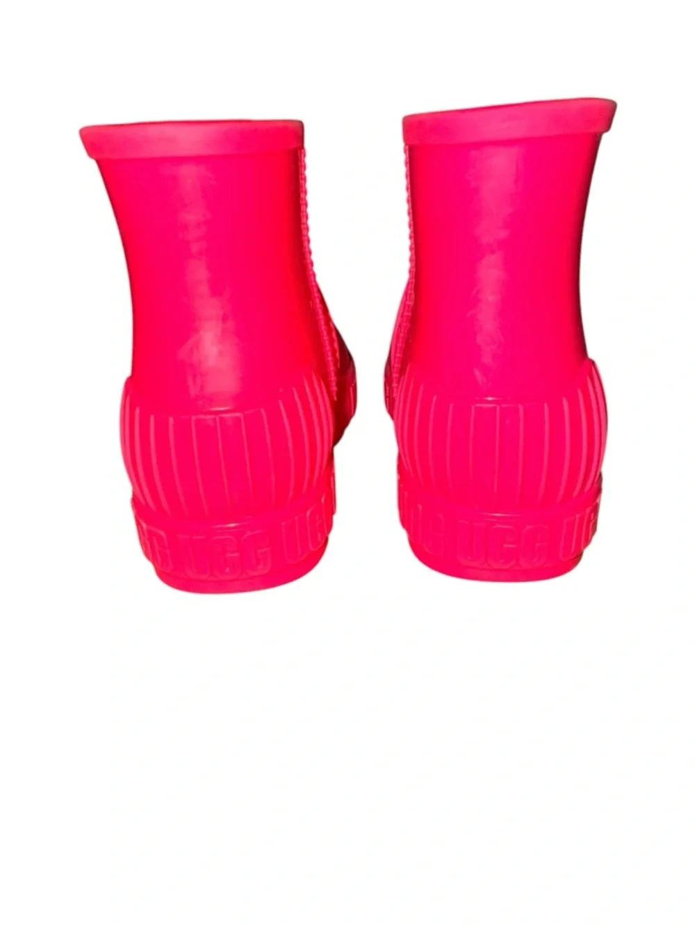 UGG Drizlita Kids Waterproof Ankle Rain Boot Pink Taffy Size 2 NWT - Picture 4 of 10